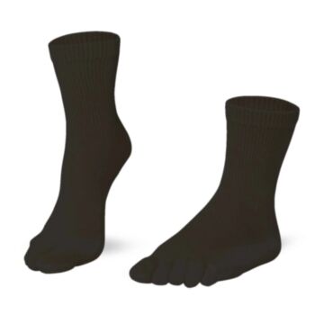 Čarape s prstima Essentials Relax crna