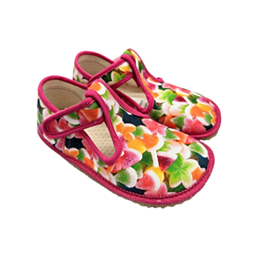Beda barefoot papuče Colorful Candy
