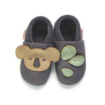 Baobaby kožne papučice Koala