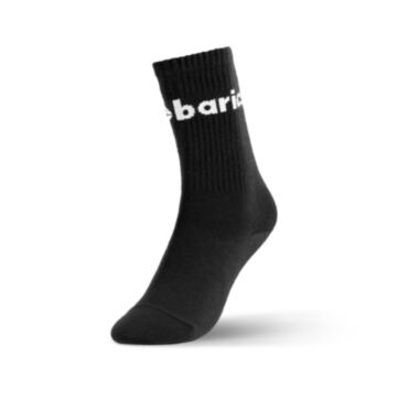 Barebarics čarape veliki logo crna
