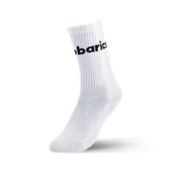 Barebarics čarape veliki logo bijela