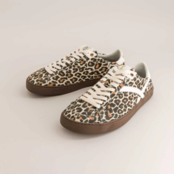 Fleeters Peach Leopard & White